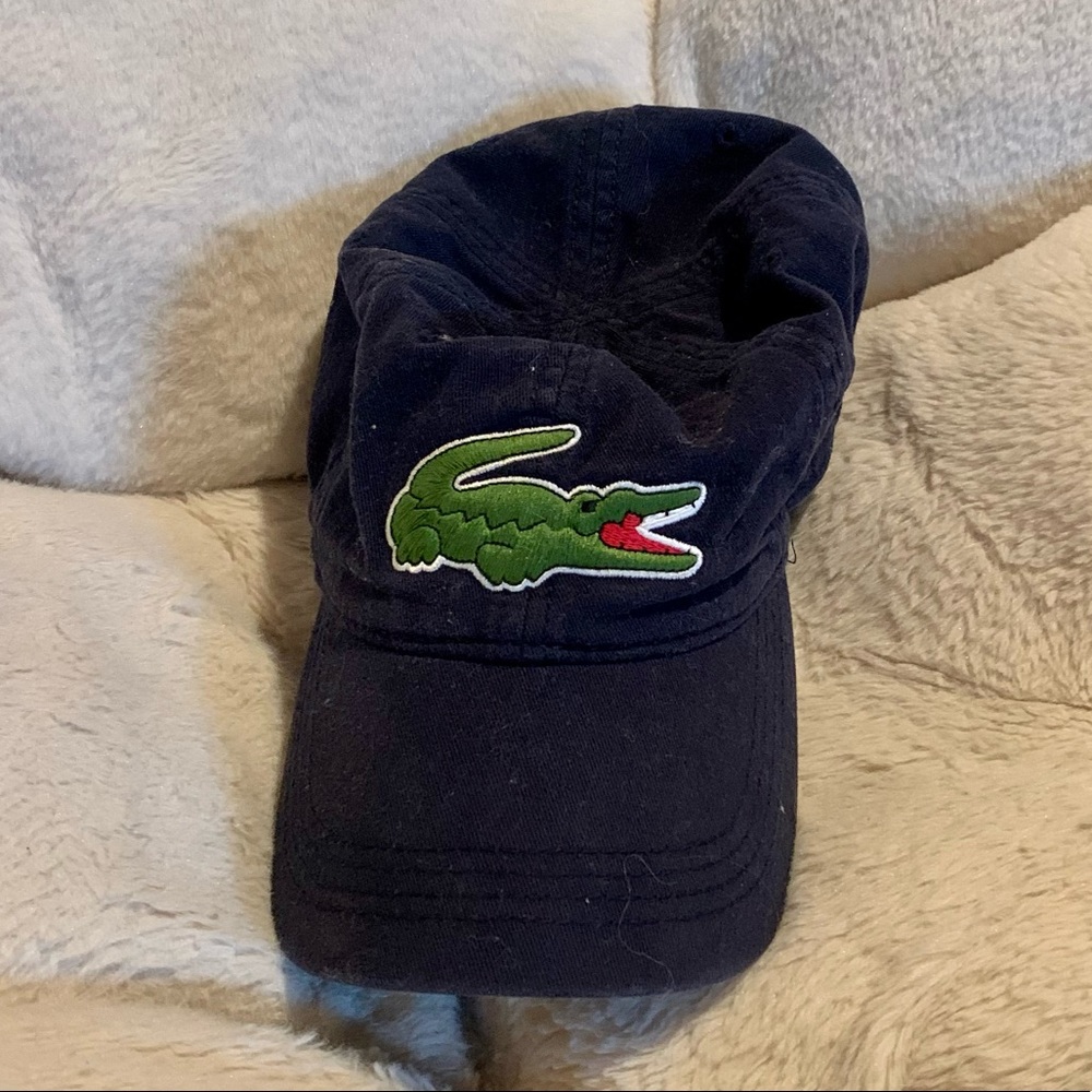 Navy Blue Lacoste Hat